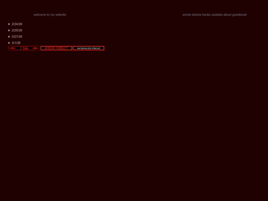 updates screenshot
