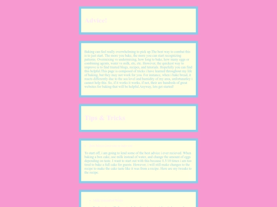 Advice screenshot