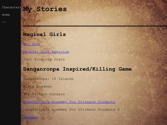 Stories screenshot