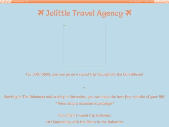 jolittletravelagency screenshot