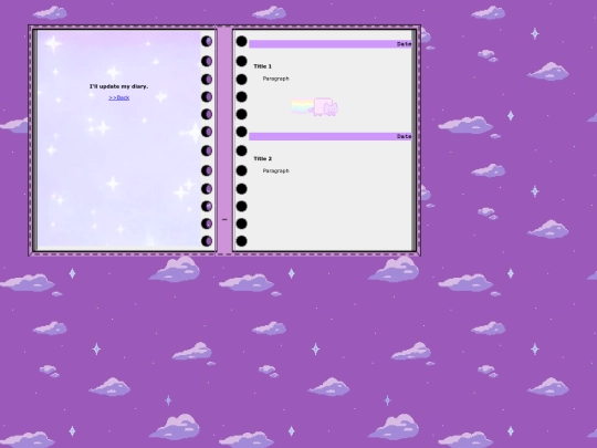 diary screenshot