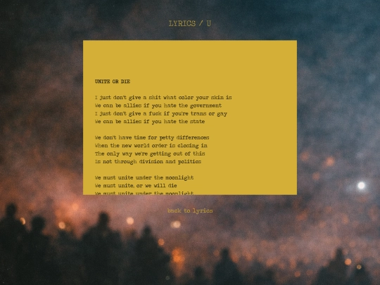 lyrics-u screenshot