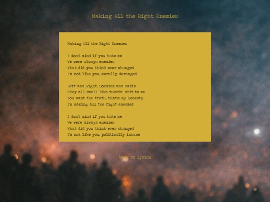 making-all-the-right-enemies screenshot