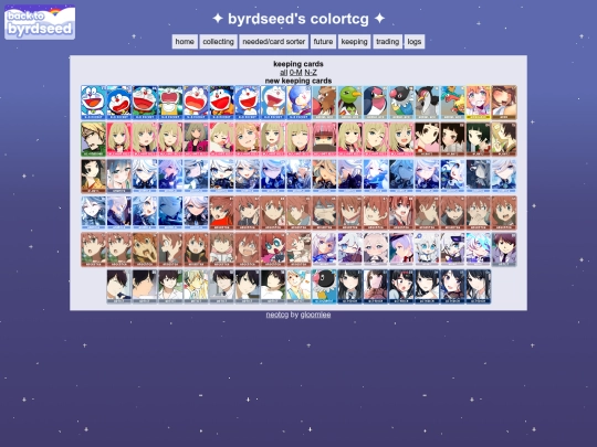 colorstcg/keepingcards screenshot