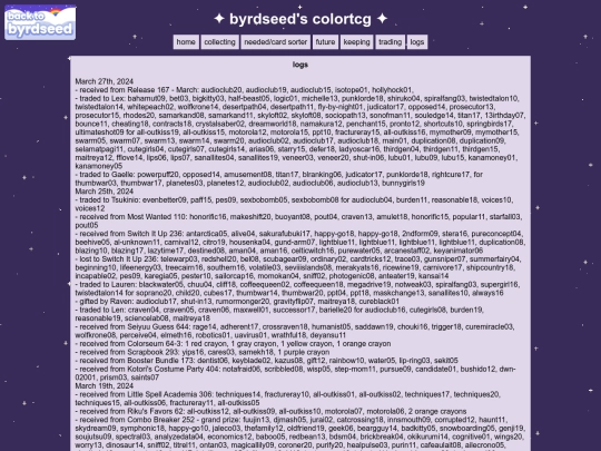 colorstcg/log screenshot