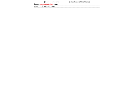 IncompatableList screenshot