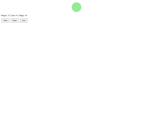 tamagotchi screenshot