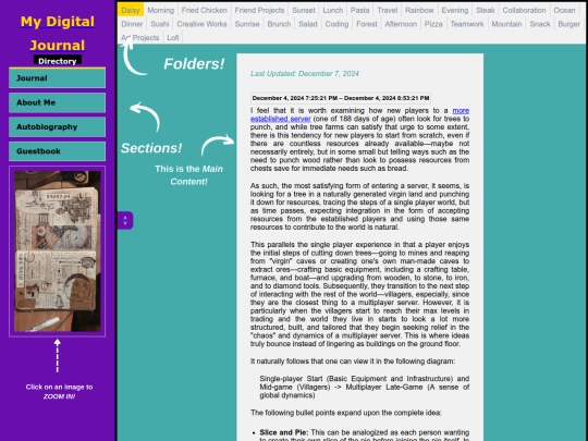 journal screenshot