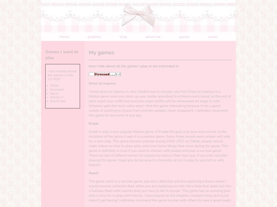 games screenshot