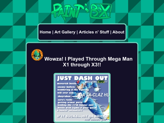 posts/2023/august/Mega-Man-X-Review screenshot