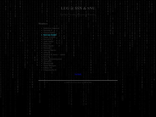 members screenshot