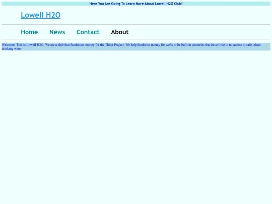 pages/about screenshot