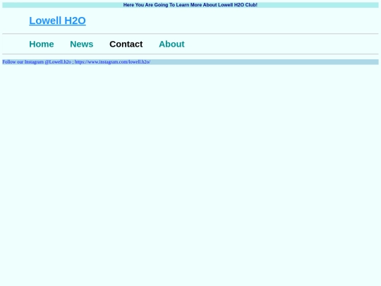 pages/contact screenshot