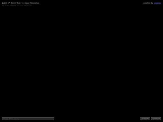 experiments/text2img screenshot