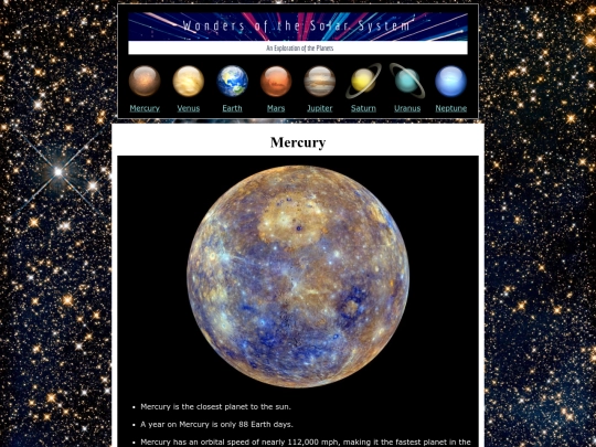 Mercury screenshot
