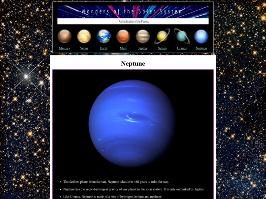 Neptune screenshot