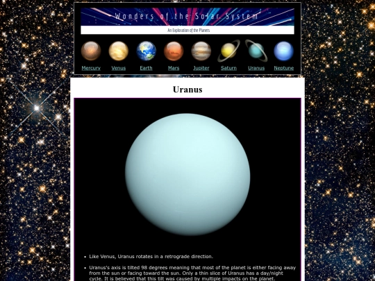 Uranus screenshot