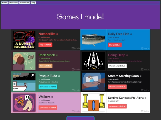 games screenshot