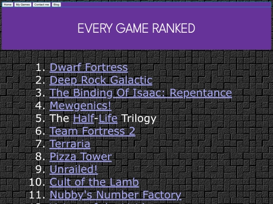 gamesranked screenshot