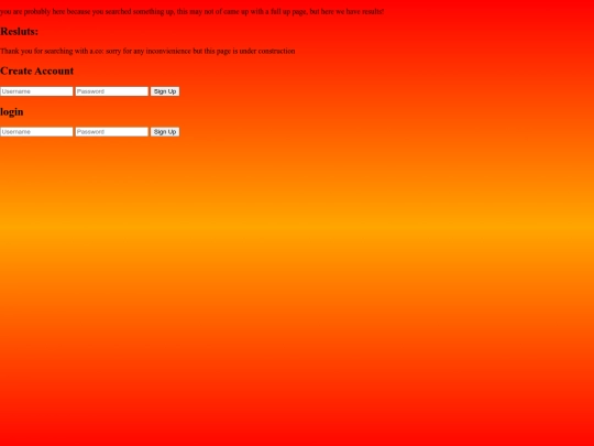 searched screenshot