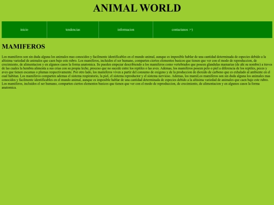 Informacion screenshot