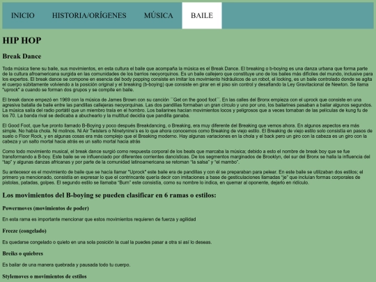 BAILE screenshot