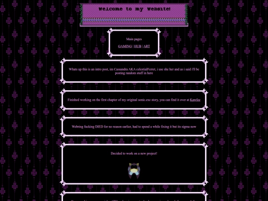 posts screenshot