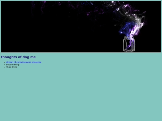 thoughts screenshot