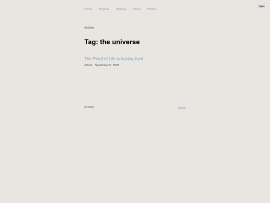 tags/the universe screenshot