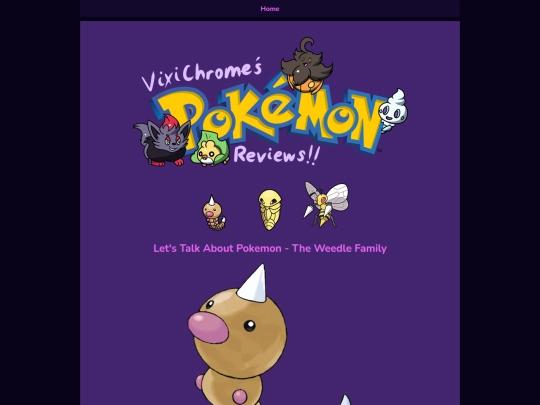 LetsTalkAboutPokemon/Gen 1/0013weedle screenshot