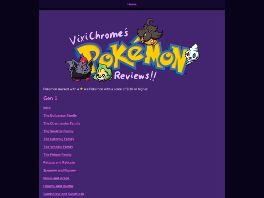 LetsTalkAboutPokemon/PokemonArchive screenshot
