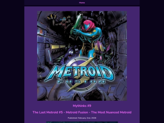 Mythinks/The Last Metroid/metroidfusion screenshot
