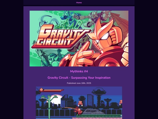Mythinks/The Main Stream/GravityCircuit screenshot