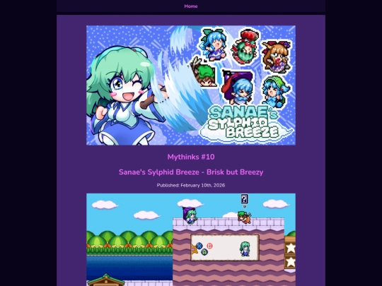 Mythinks/The Main Stream/SanaesSylphidBreeze screenshot