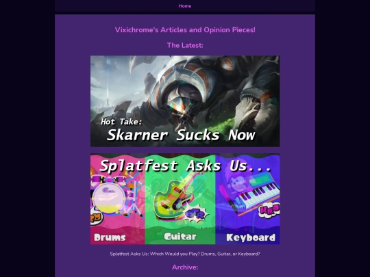 articles screenshot
