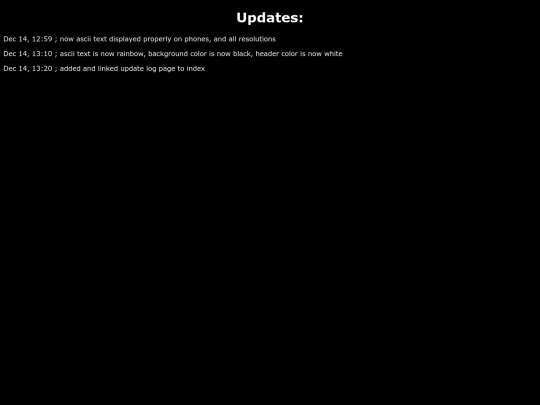 updatelog screenshot