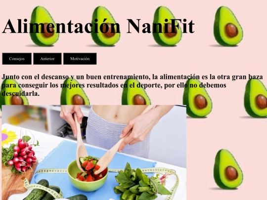 Alimentacion screenshot