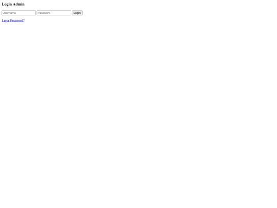 login screenshot