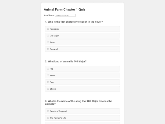 animalfarmmcqdys screenshot