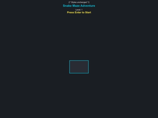 mazesnake screenshot