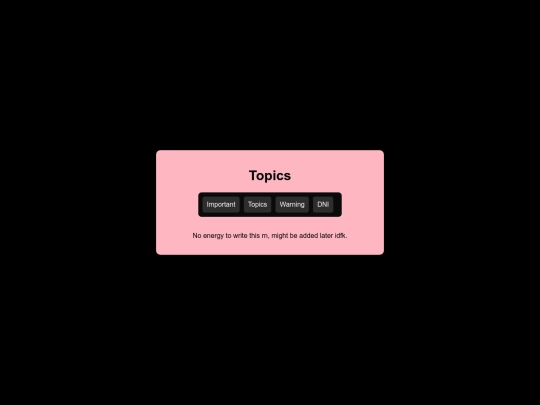 topics screenshot