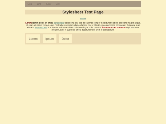 style_test screenshot