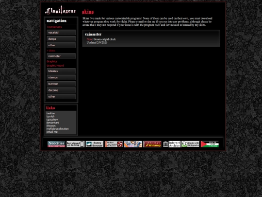 skins screenshot