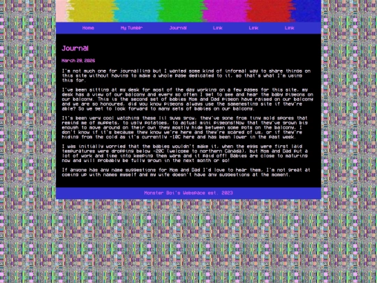 journal screenshot