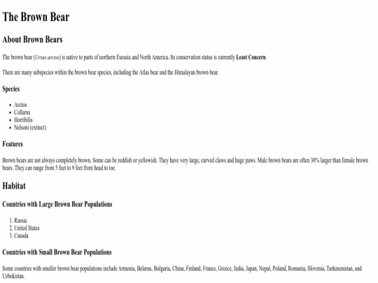 index screenshot