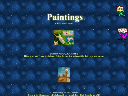 paintings screenshot