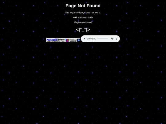 not_found screenshot