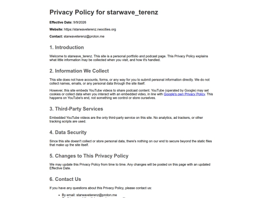 privacy-policy screenshot