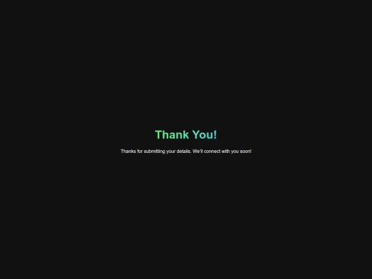 portfolio/thankyou screenshot