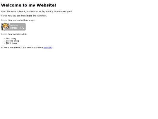 index screenshot